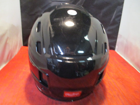 Used Rawlings S100 Pro MLB Batting Helmet Size 7 Glossy Black