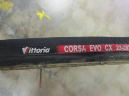 Used Vittoria Corsa Evo CX Tubular Bike Tires (Pair)