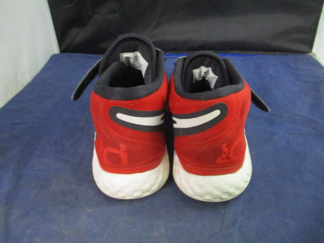 Load image into Gallery viewer, Used Nike KD Try 5 VIII Black University Red(PS) Basketball Shoes Youth Size 2.5
