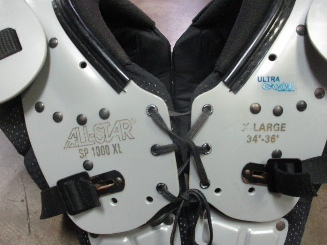 Load image into Gallery viewer, Used All-Star SP 1000 XL Football Shoulder Pads 34-36&quot;
