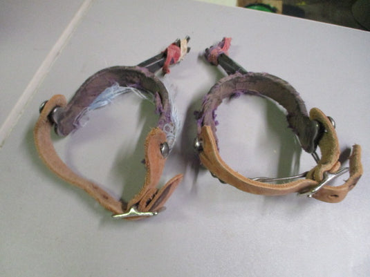 Used Bull Spurs With Straps