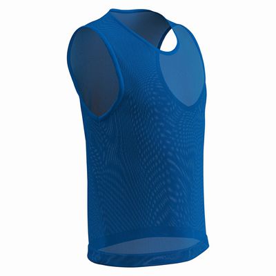 New Champro Scrimmage Pinnie 6 Pack - Royal Blue - Youth Medium