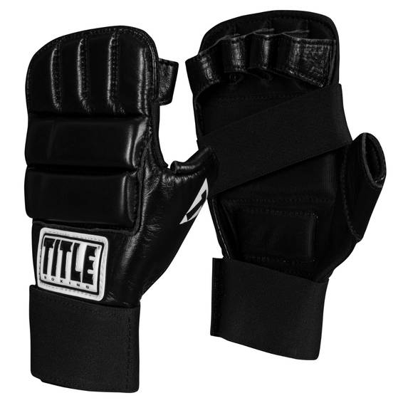 Load image into Gallery viewer, New Title Boxing Leather Super Speed Bag Gloves Large
