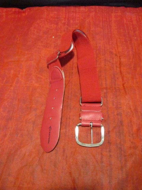 Load image into Gallery viewer, Used Red Easton Baseball Belt - Adult
