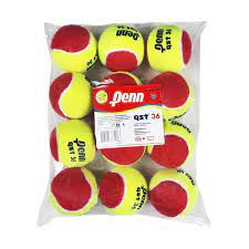 Penn QST 36 Low-Compression Tennis Balls - 12 Pack