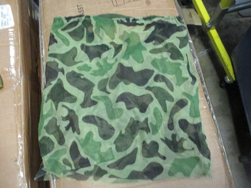 Used Camo 3/4 Mesh Face Mask