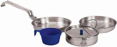 Load image into Gallery viewer, New Texsport 5 PC Heavy Duty Aluminum Mess Kit
