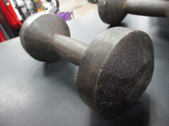 Load image into Gallery viewer, Used Vintage 10 LB Dumbbell Pair

