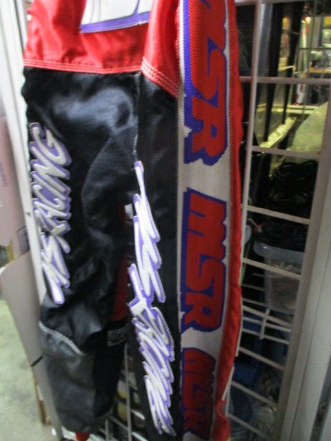 Used Vintage Moose MSR Racing PC 2 Motorcross Pants Adult Size 34 - hole in knee