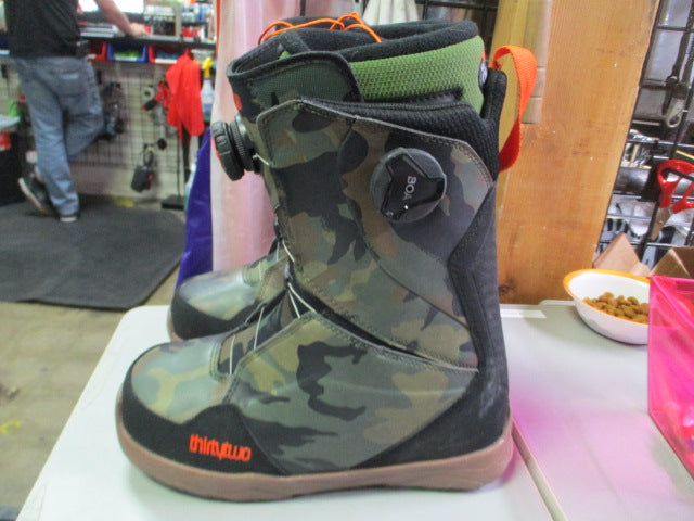 Load image into Gallery viewer, Used ThirtyTwo Lashed Double BOA Snowboard Boots Size 7.5
