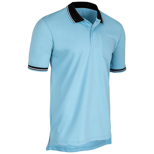 New Champro Umpire Polo Shirt Light Blue - Small