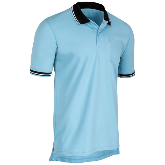 New Champro Umpire Polo Shirt Light Blue - Small