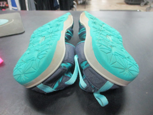 Used Keen Sandals Women's Size 5 EU 37 Moxie Blue Aqua Water Outdoors Shoes