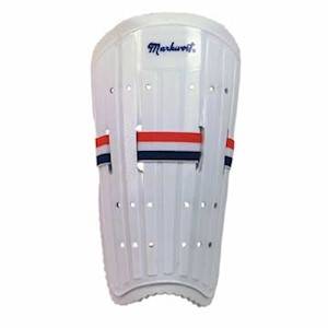 New Markwort White Soccer Shin Guards 6