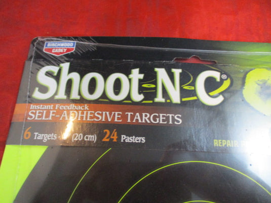 Used Birchwood Shoot-N-C Self Adhesive Targets Pack - 6"