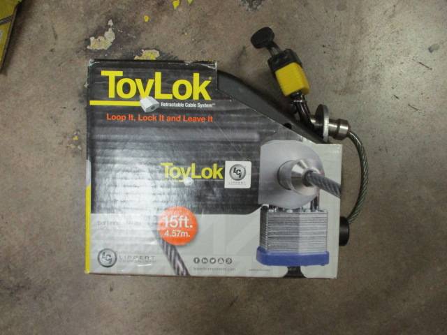 Load image into Gallery viewer, Lippert 337120 ToyLock 15&#39; Anti-Theft Cable Lock

