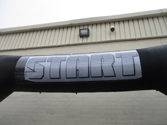 Sewinfla 20' Inflatable Start/Finish Line Arch With Blower