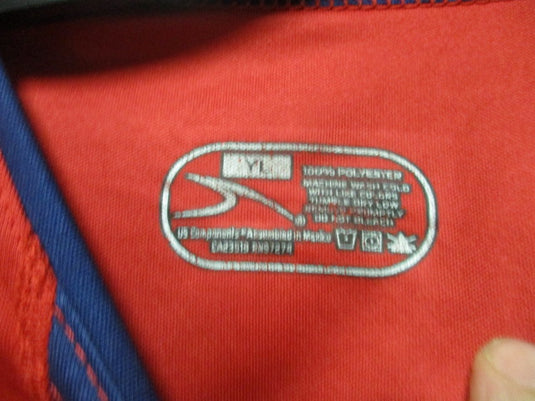 Used Score Madison Red Size Youth Largel Goalie Shirt