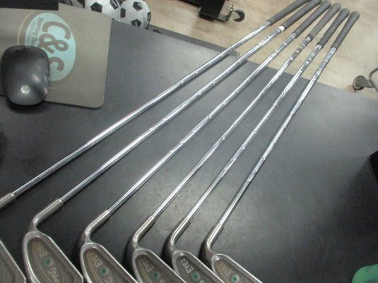 Used Ping Eye 2 Green Dot Iron Set 3-9 (Missing 4 Iron)