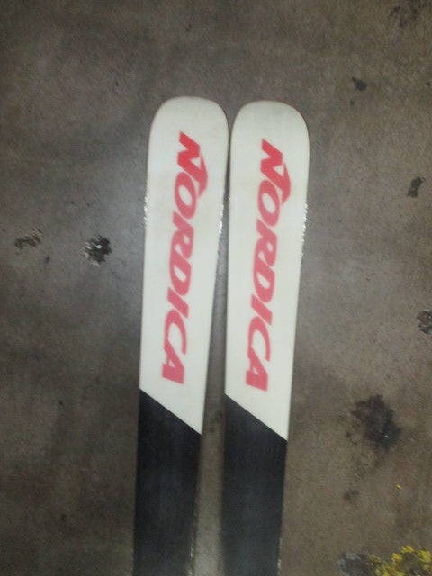 Used Nordica Doberman GSR 186cm World Cup Skis w/ Marker Race Plates