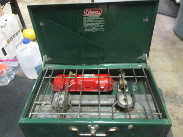 Load image into Gallery viewer, Used Coleman 413G Dual Burner Camp Stove
