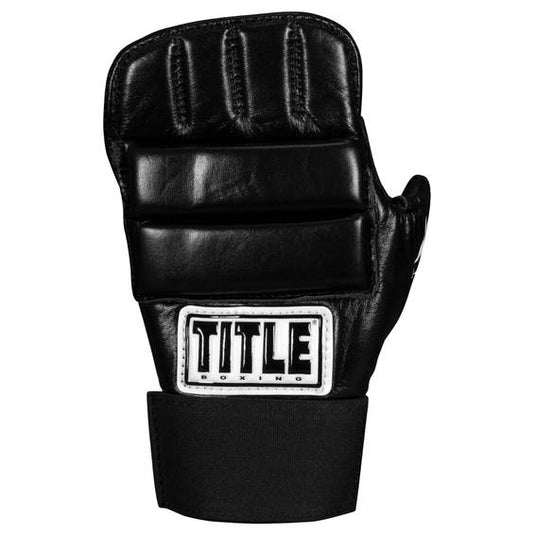 New Title Boxing Leather Super Speed Bag Gloves Large