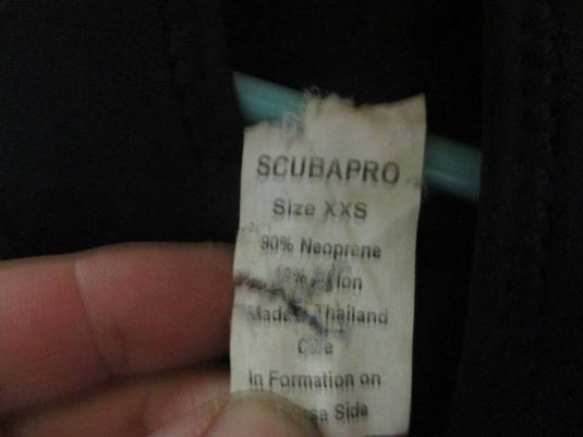 Used ScubaPro Size XXS Wetsuit