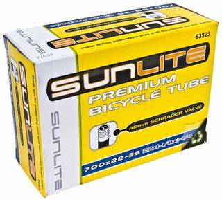 NEW Sunlite Bicycle Tube 700 x 28-35SV 48mm