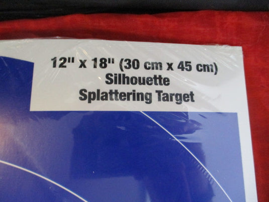 Birchwood Casey Dirty Bird Splattering Targets - 8 Pack Blue/Orange Silhouette