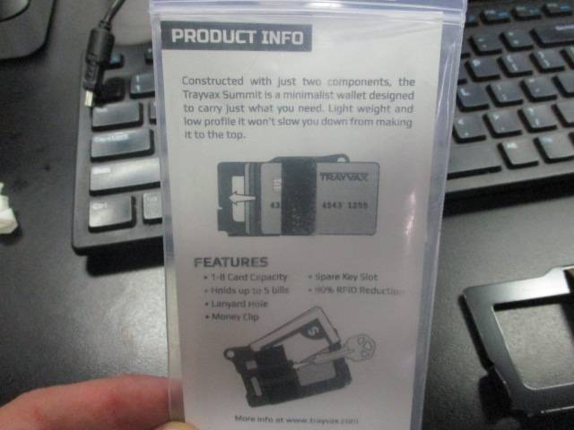 Load image into Gallery viewer, Tryvax KRYPTEK ARMORED SUMMIT WALLET
