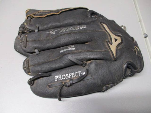 Used Mizuno Baseball Glove Black 10.75 Inch