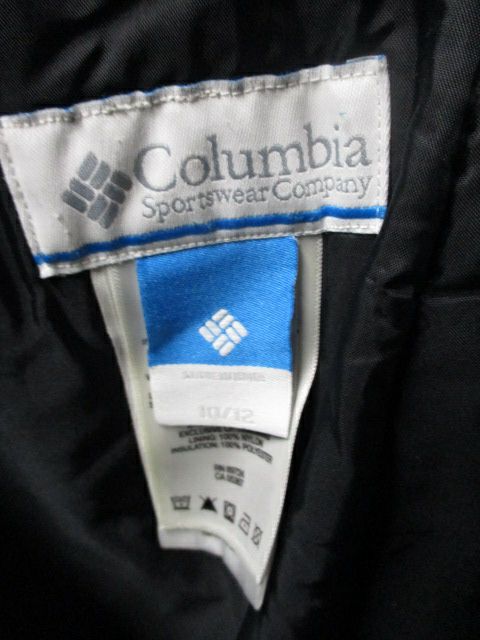 Used Columbia Bugaboo Omni Tech Snow Pants Youth Size 10/12