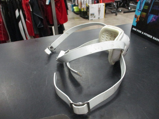 Used White Hard Cup Chinstrap