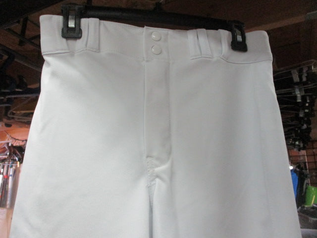 Load image into Gallery viewer, Used Champro White Open Bottom Baseball Pants Size Youth XL
