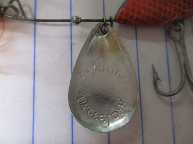 Load image into Gallery viewer, Used Uncle Josh Spinrite Feather Kicker Spinning Lure
