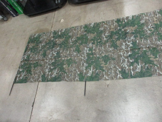 Used Camo Quick Roll Out Hunting Blind with Stakes