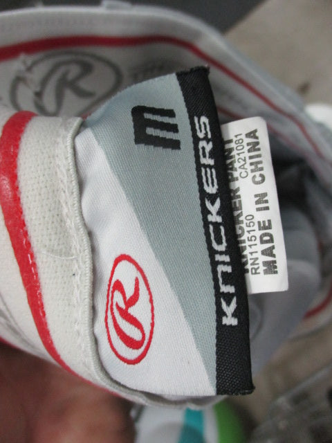 Load image into Gallery viewer, Used Rawlings Grey Knickers Basebball Pants Size Medium
