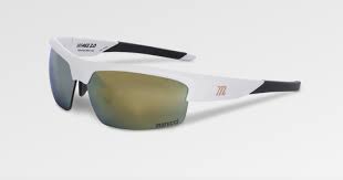 New Marucci MV463Y 2.0 Matte White Grey w/ Gold Mirror Sunglasses