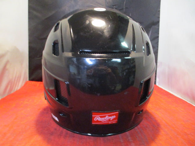 Load image into Gallery viewer, Used Rawlings S100 Pro MLB Batting Helmet Size 7 3/8 Glossy Black

