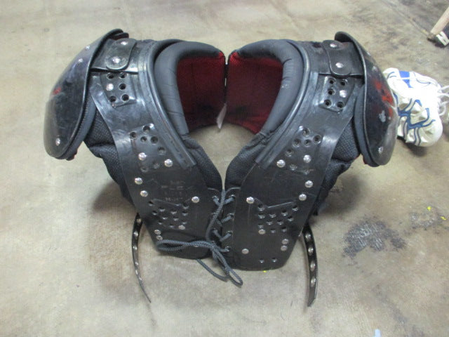 Load image into Gallery viewer, Used Schutt Lineman Football Shoulder Pads Youth Large
