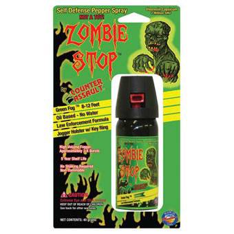 New Zombie Stop 40g Pepper Spray