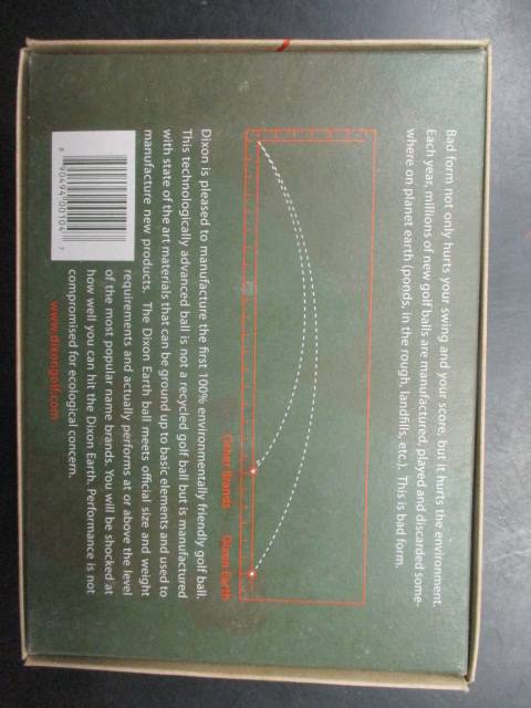 Load image into Gallery viewer, New Dixon Earth Golf Balls (One Dozen) Stamped Maritz
