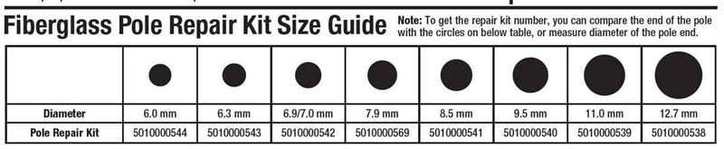 Load image into Gallery viewer, New Coleman Fiberglass 9.5mm Tent Pole Kit
