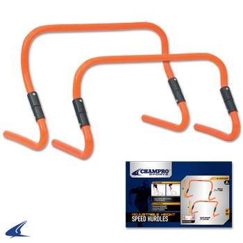 Load image into Gallery viewer, New Champro Collapsible Speed Hurdles - Set of 5
