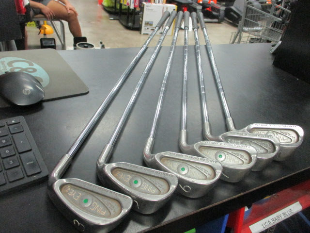 Load image into Gallery viewer, Used Ping Eye 2 Green Dot Iron Set 3-9 (Missing 4 Iron)

