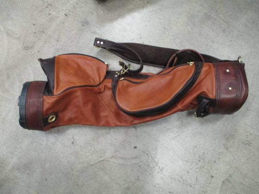 Used Tee Bag International Kangaroo Leather Golf Bag