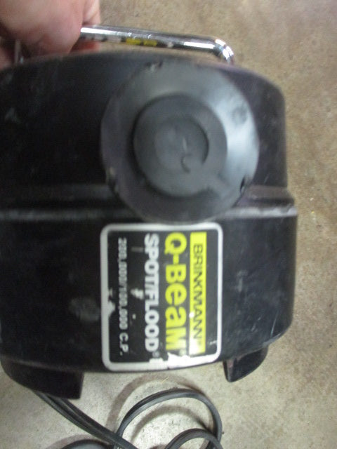Used Brinkmann Q-Beam Spot/Flood Boat Light w/ Case/ Stand